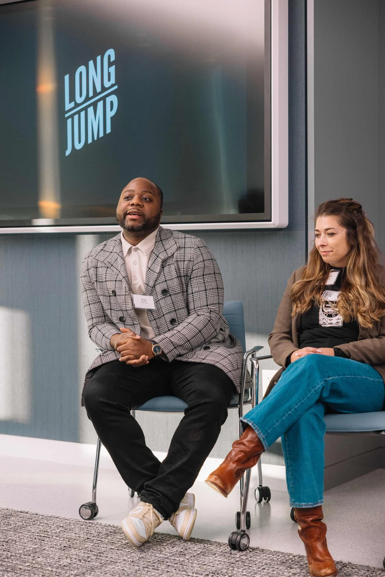 LongJump partners meeting with founders
